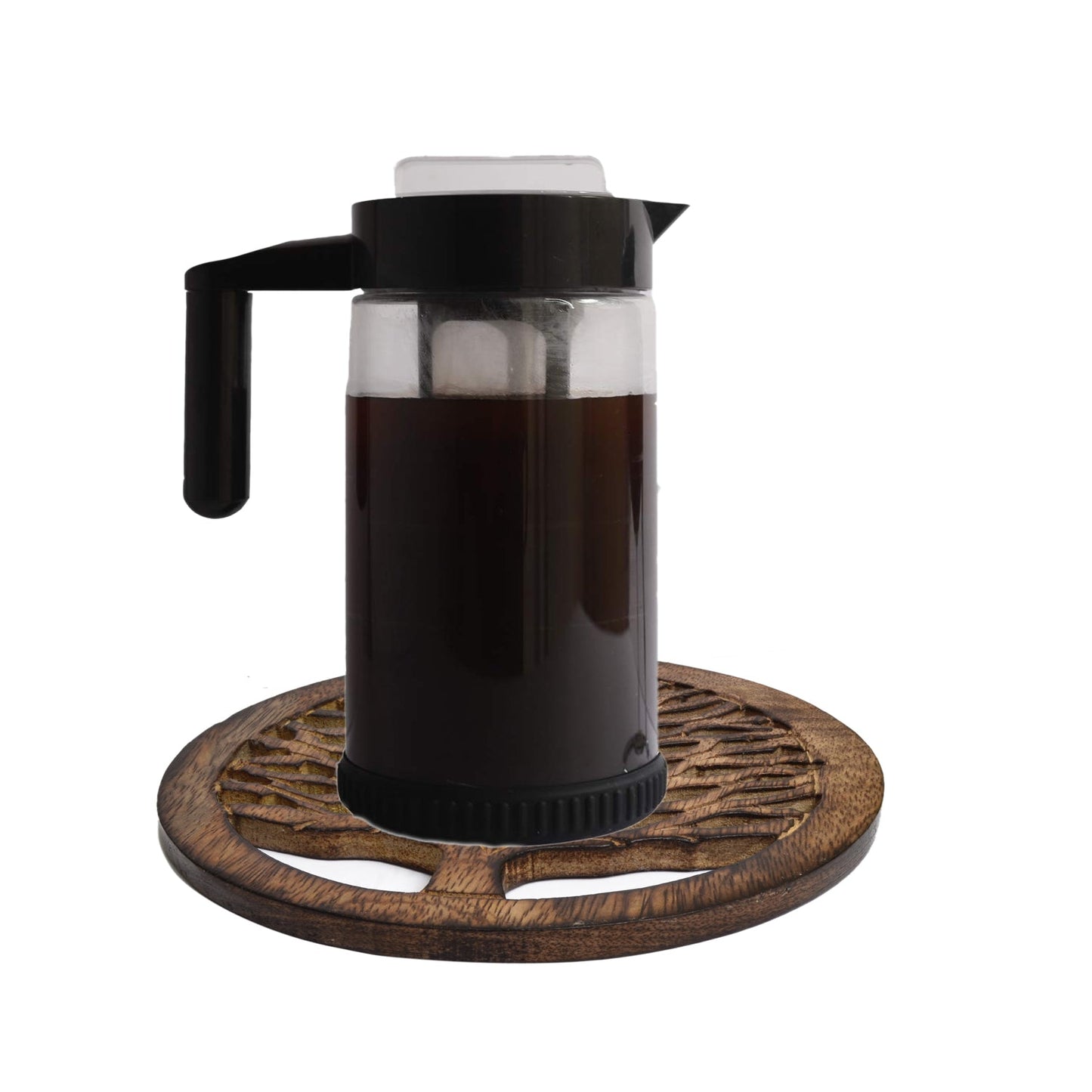Mango Wood Tea Pot Trivet