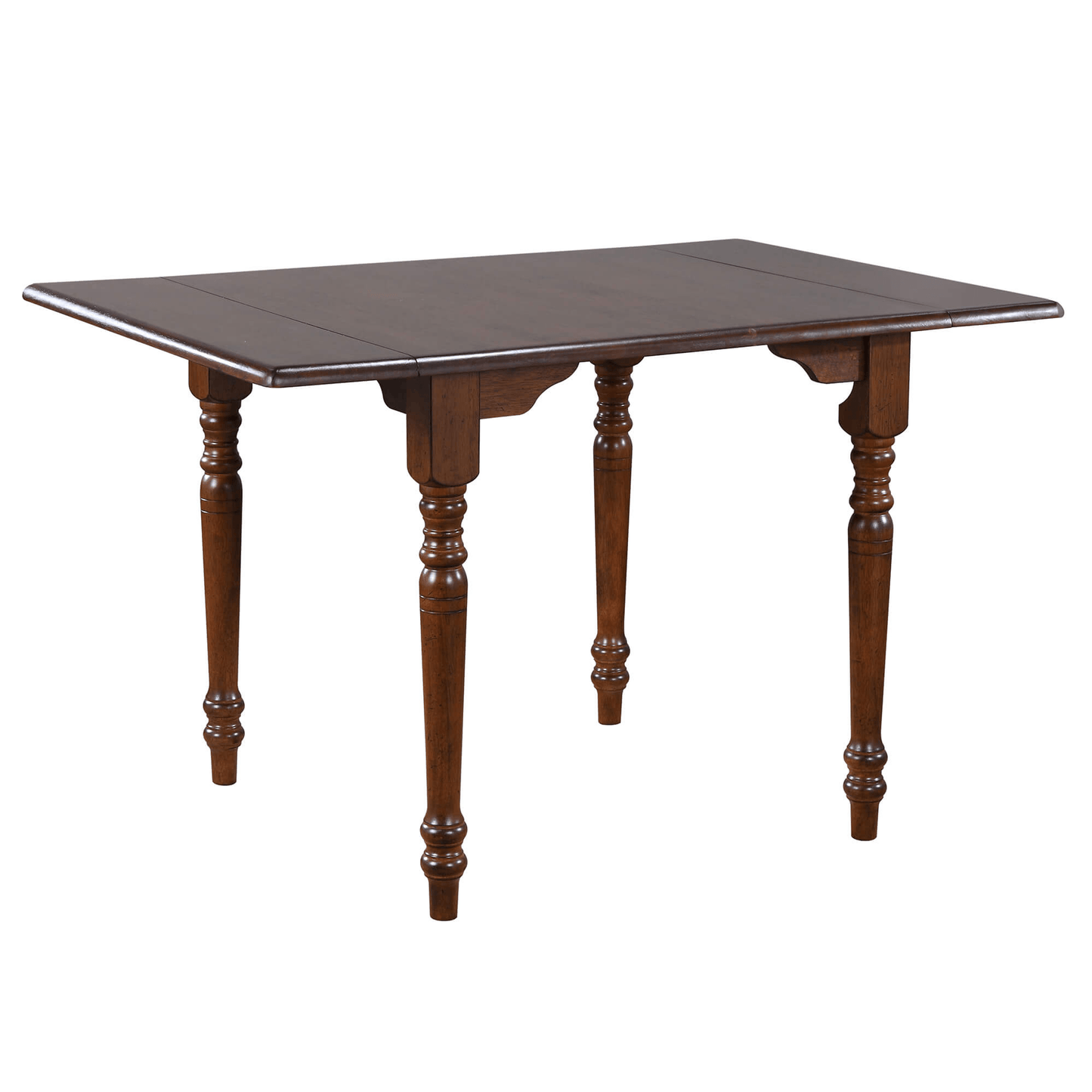 Andrews Chestnut Extendable Drop Leaf Dining Table