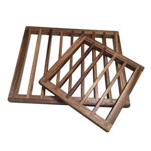 Acacia Wood Trivets - Set of 2
