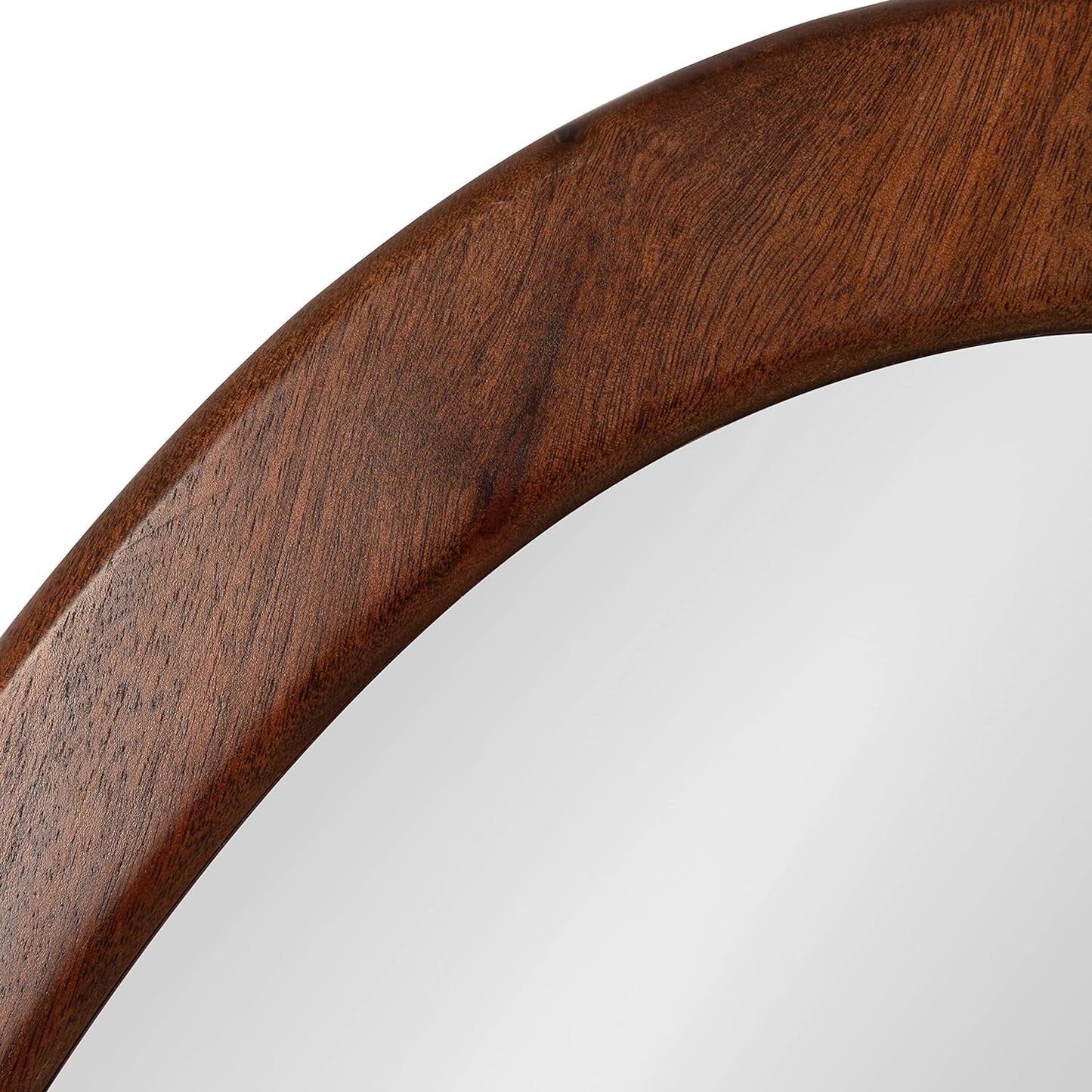 Mango Wood Asymmetrical Wall Mirror