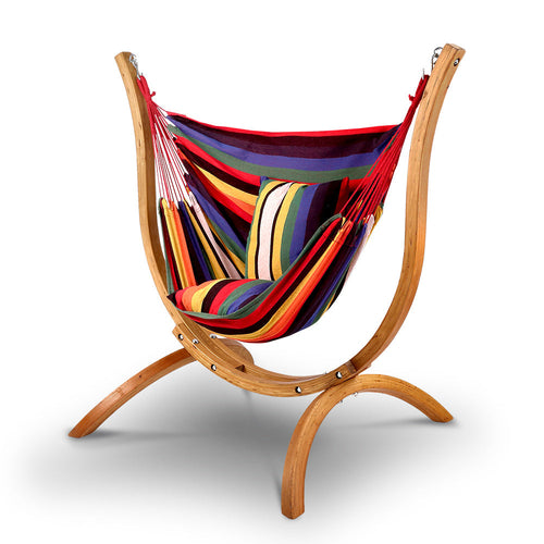 Larch Wood Decorative Hammock Chair