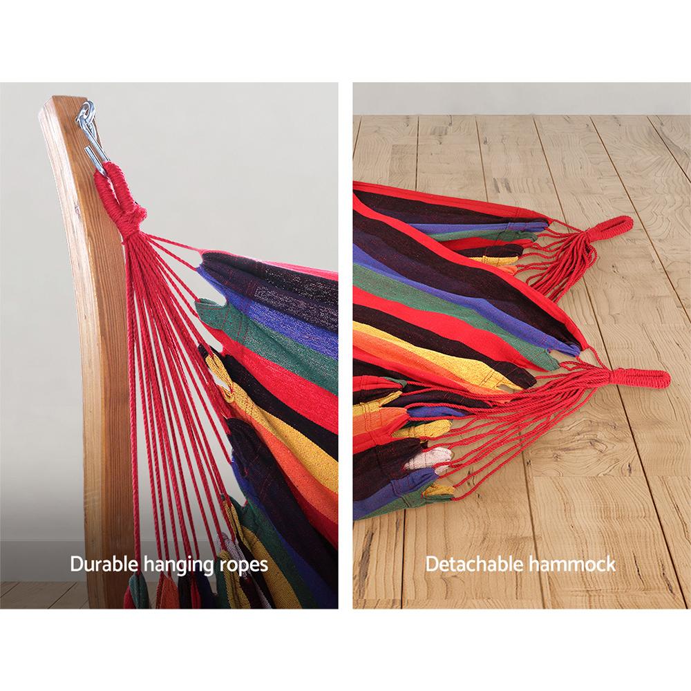 Larch Wood Decorative Hammock Chair