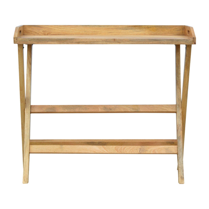 Solid Mango Wood Butler Style Desk
