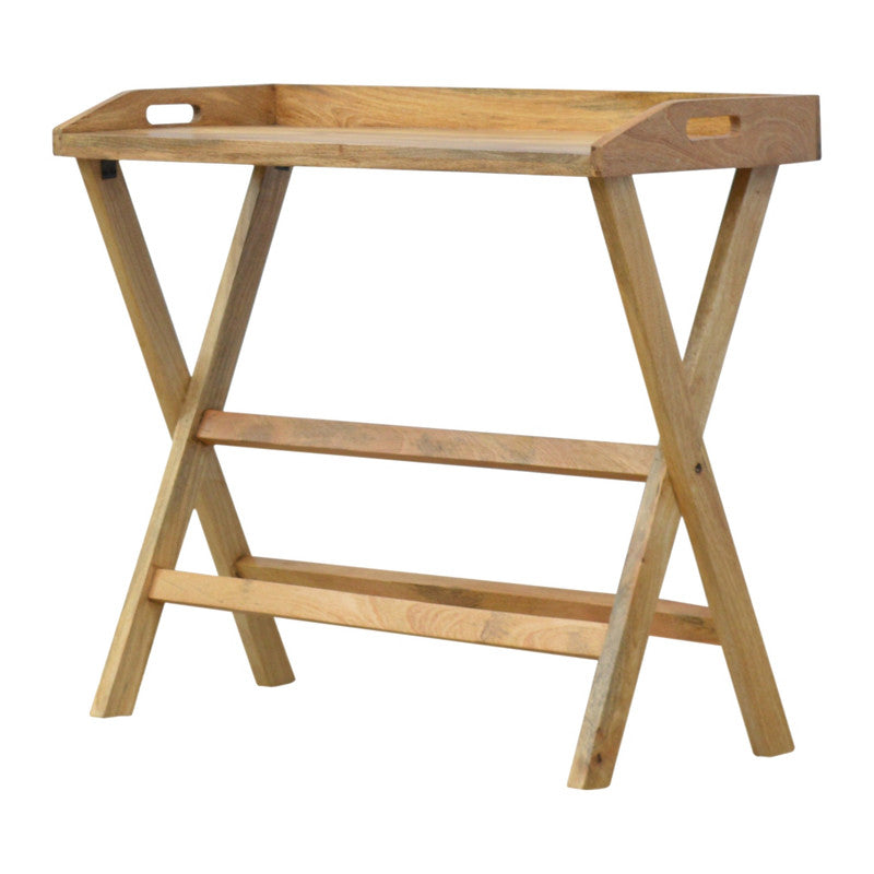Solid Mango Wood Butler Style Desk