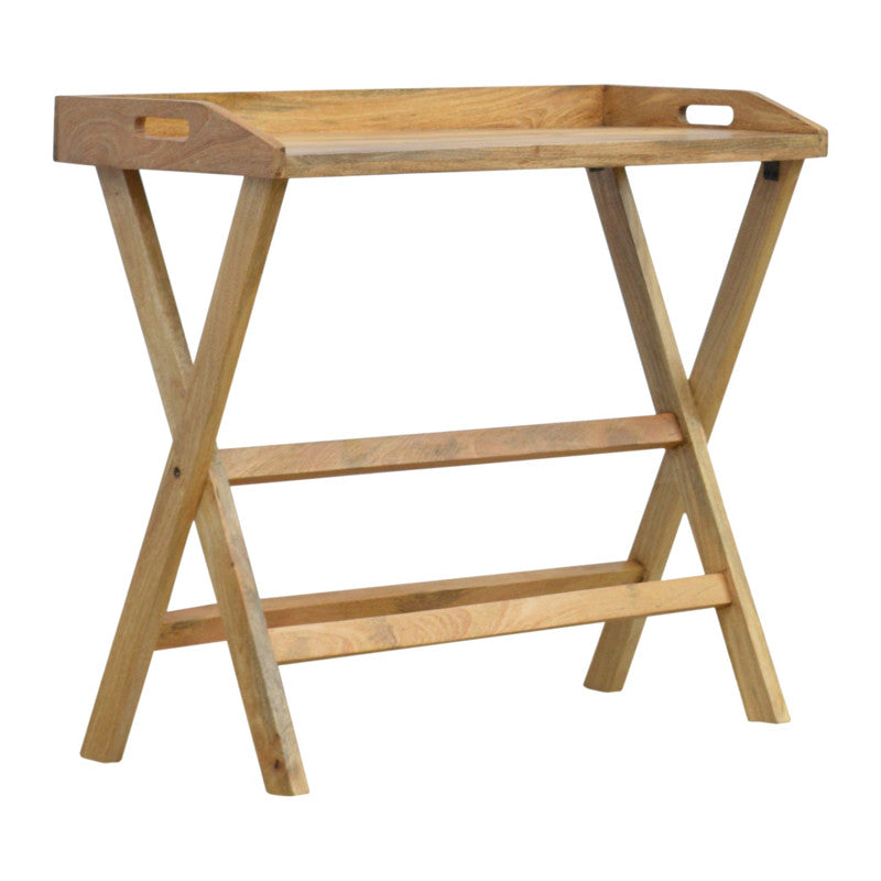 Solid Mango Wood Butler Style Desk