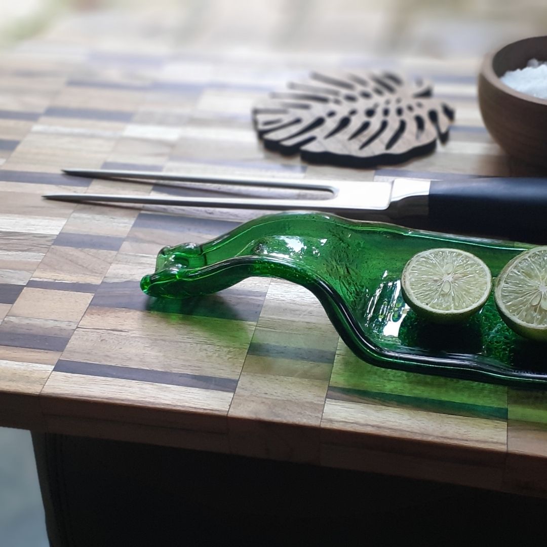 Teak Wood End Grain Cutting Board