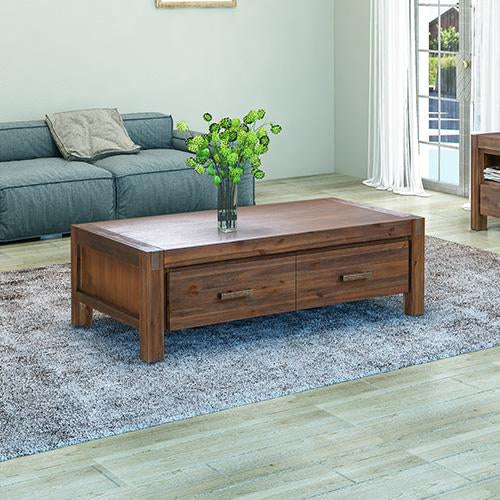 Solid Acacia Wood Coffee Table