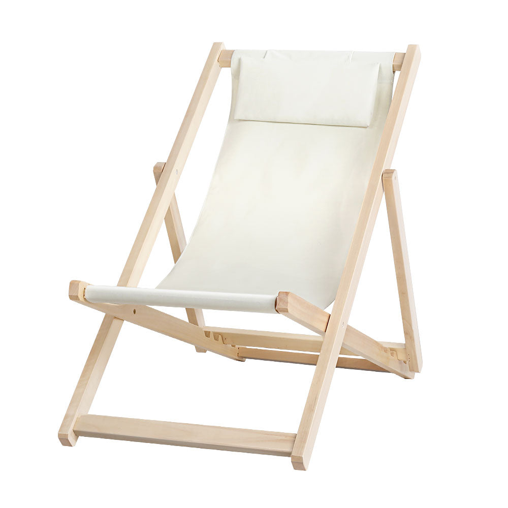 Poplar Wood Beach Chair