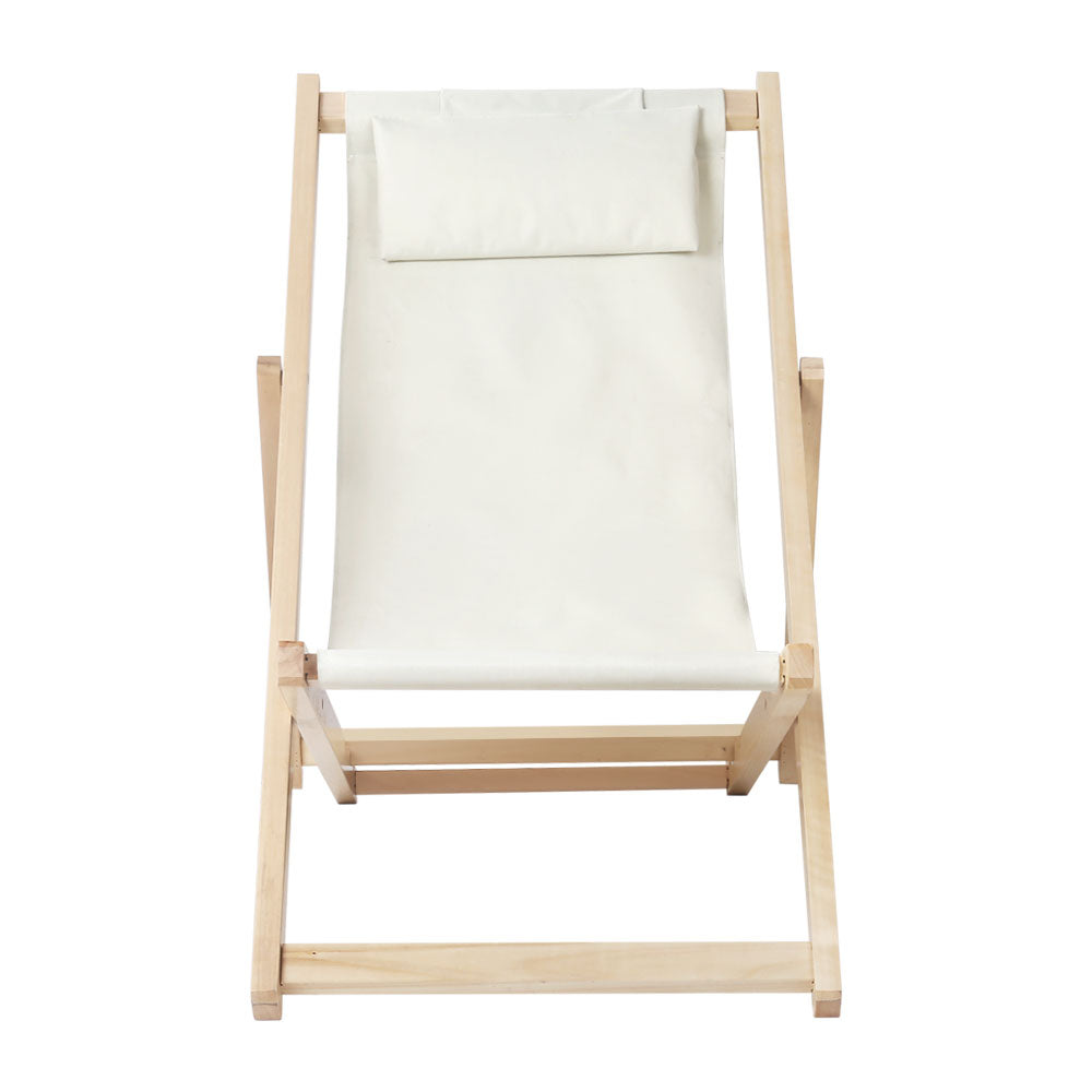 Poplar Wood Beach Chair