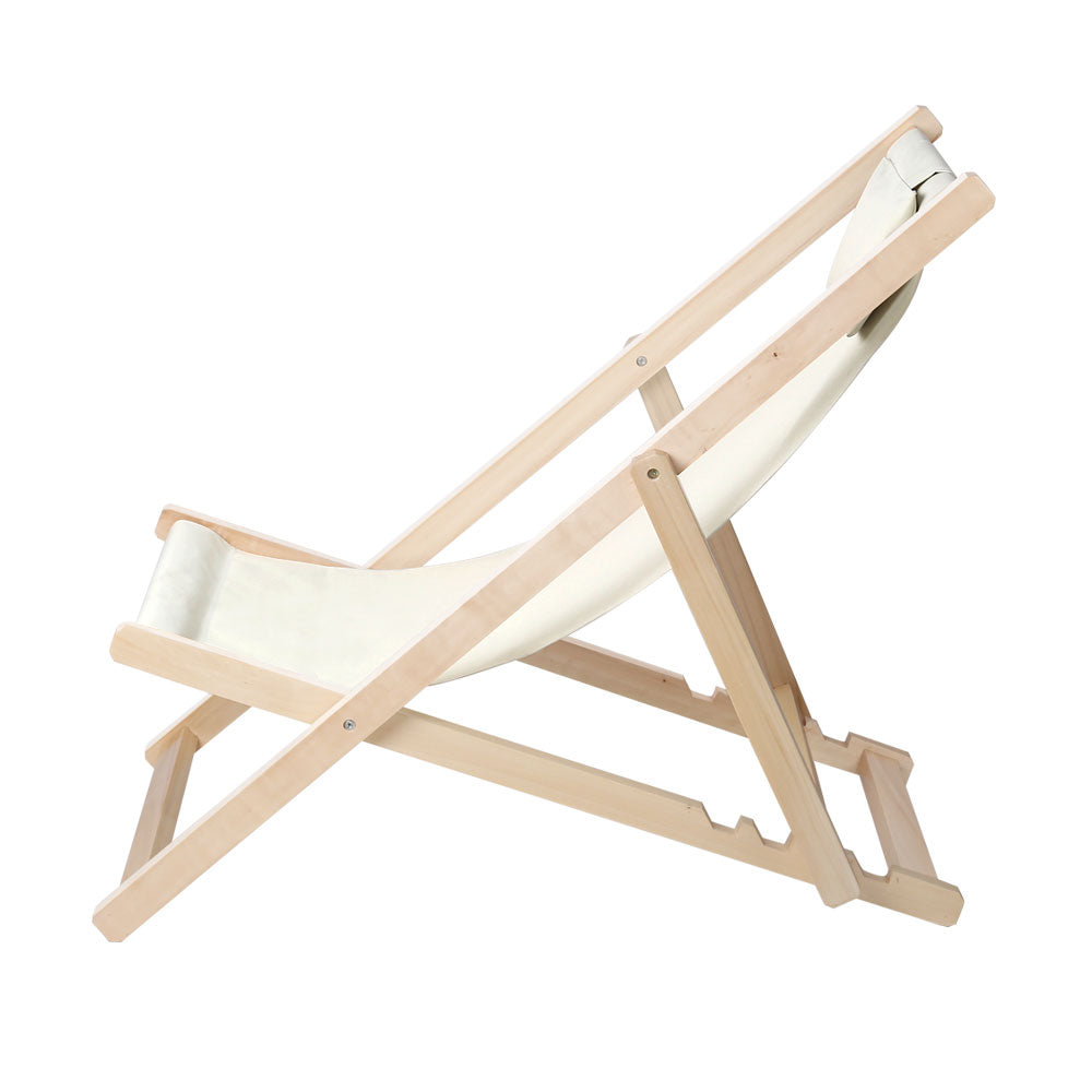 Poplar Wood Beach Chair
