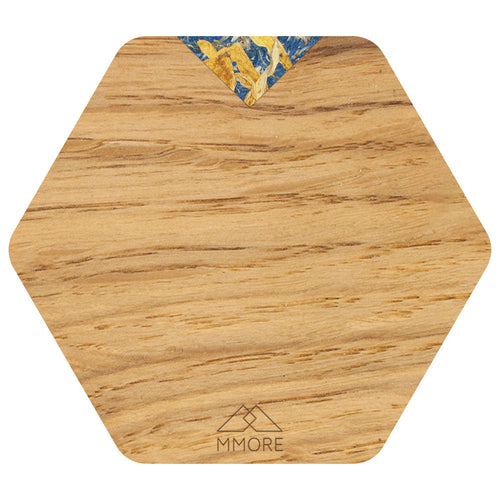Oak Wood Handcrafted Coasters