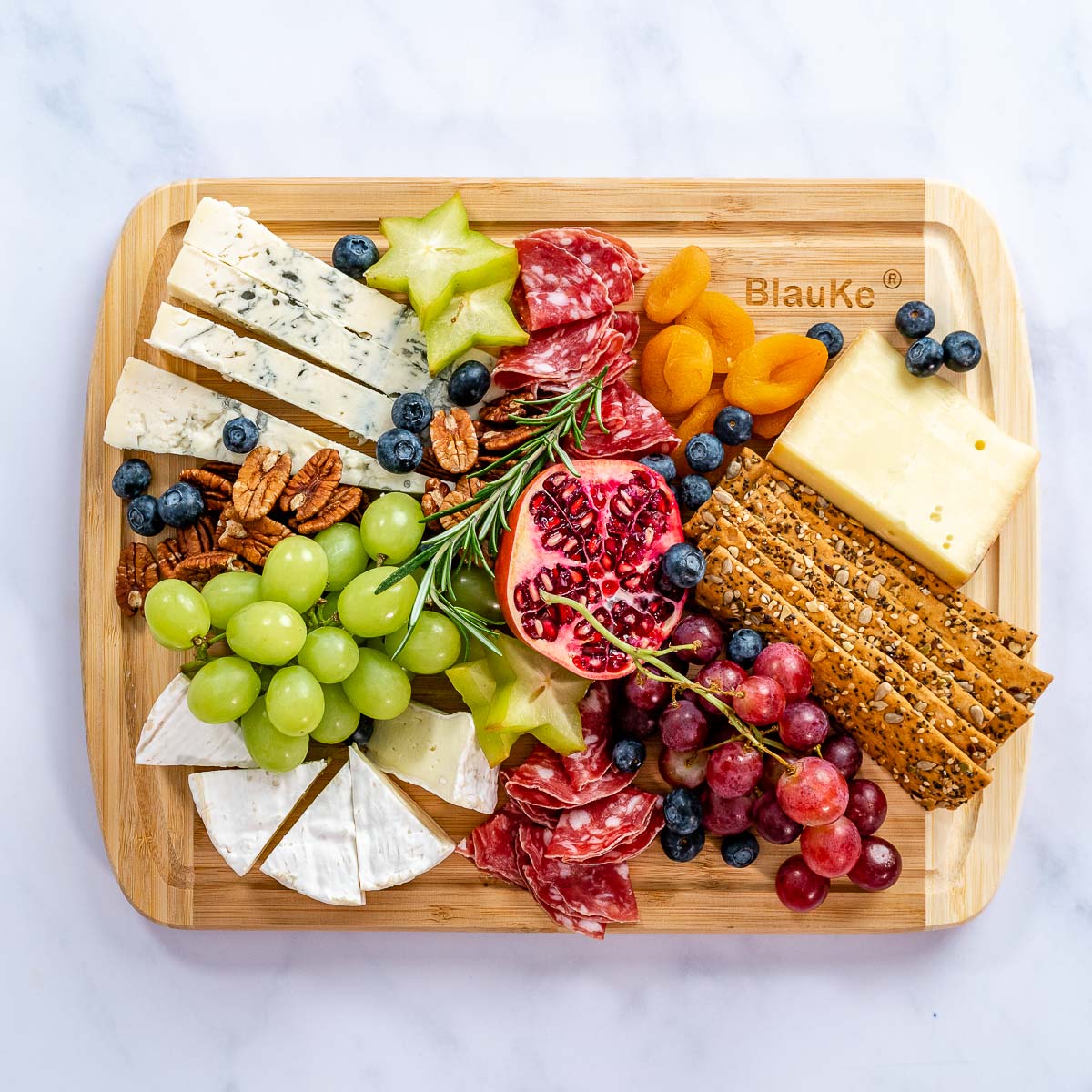 Large Bamboo Wood Cutting Board