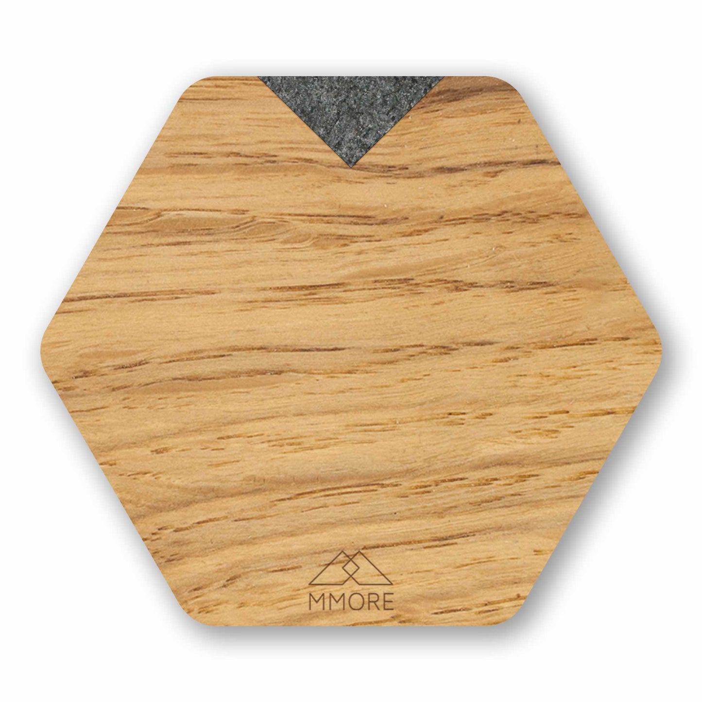 Oak Wood Handcrafted Coasters