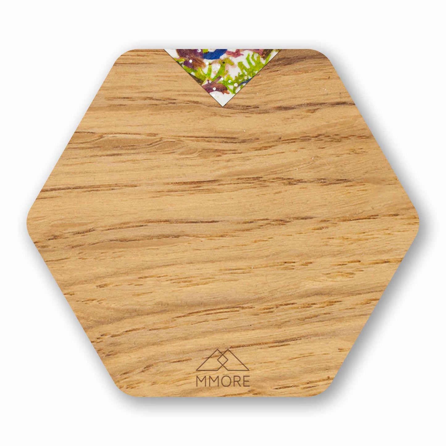 Oak Wood Handcrafted Coasters