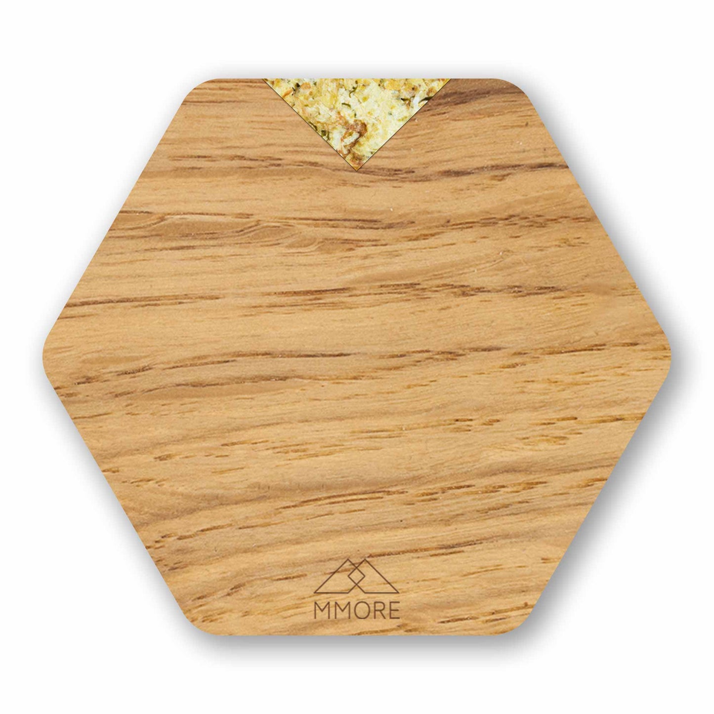 Oak Wood Handcrafted Coasters