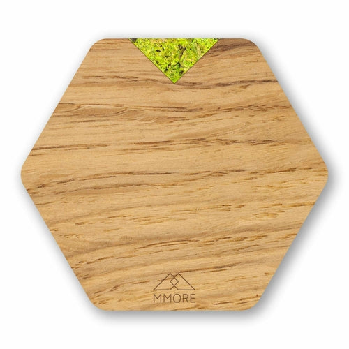 Oak Wood Handcrafted Coasters