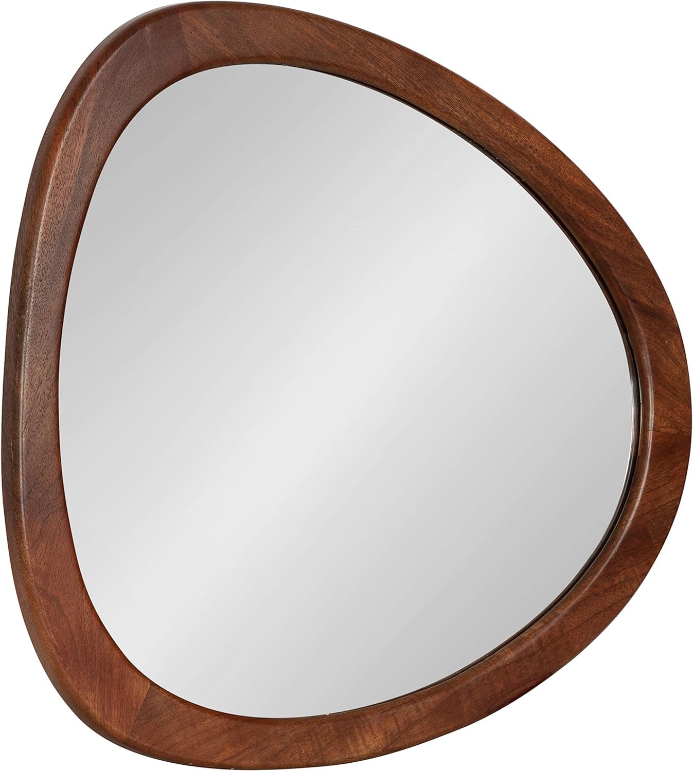 Mango Wood Asymmetrical Wall Mirror