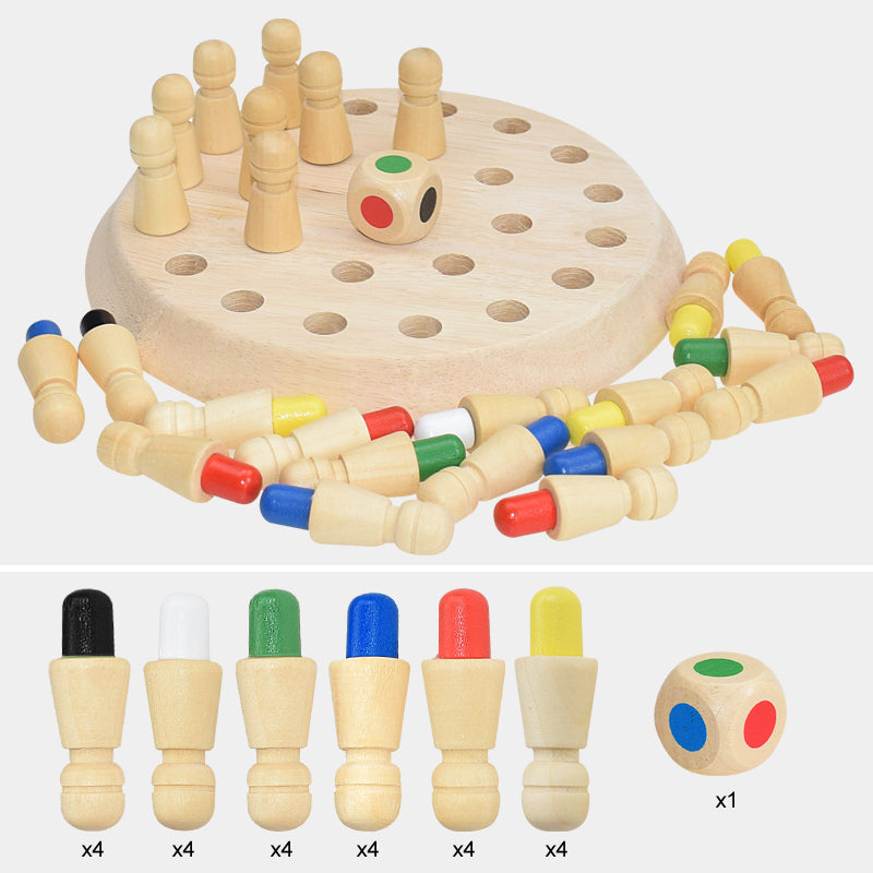 Wooden Memory Game For Kids