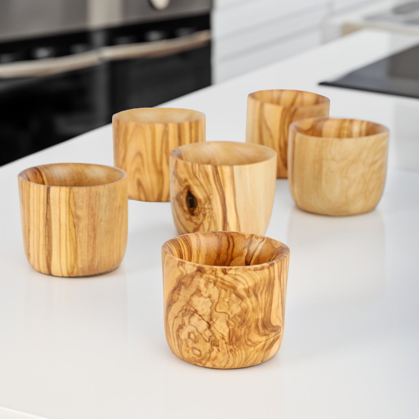 Olive Wood Handmade Drinking Cup