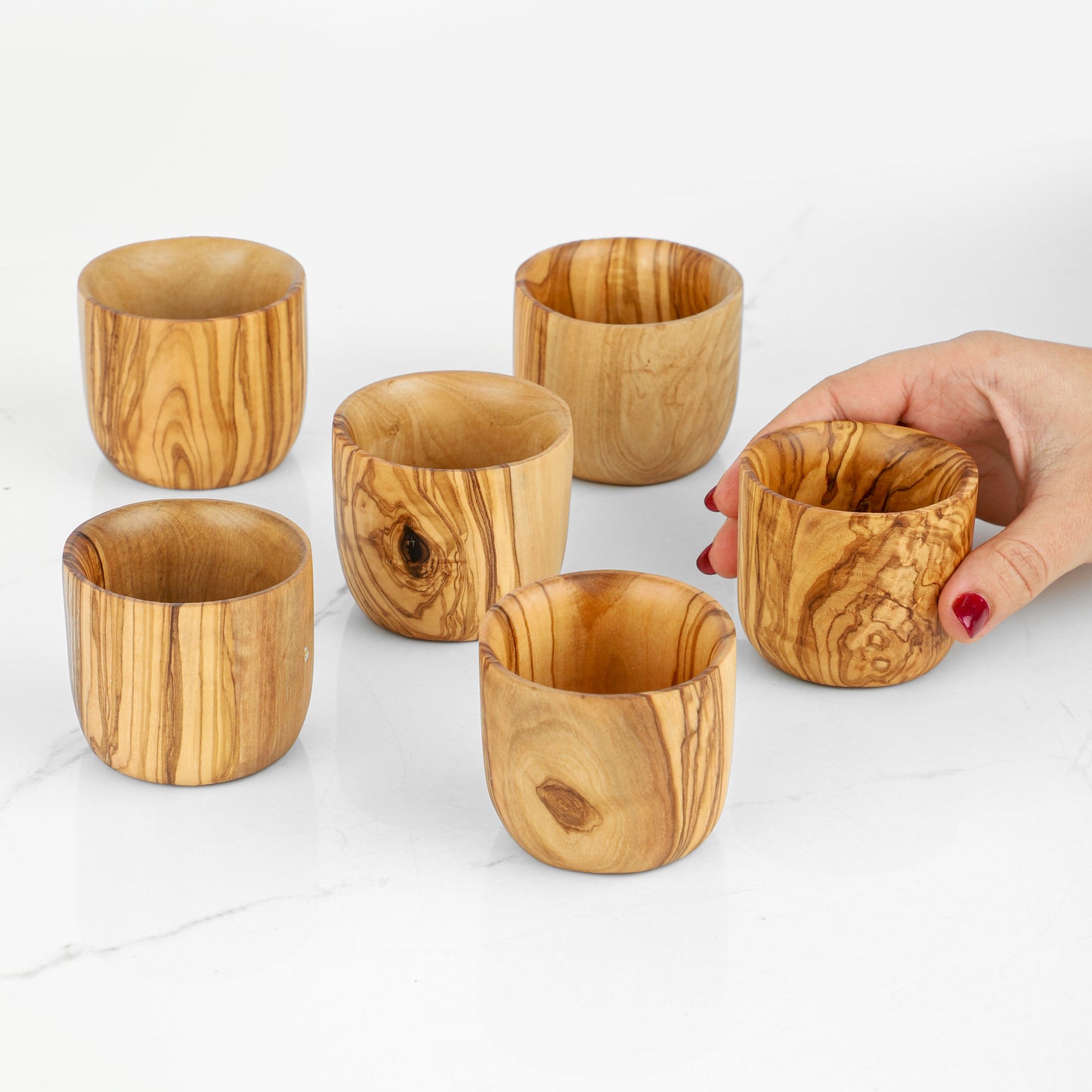 Olive Wood Handmade Drinking Cup
