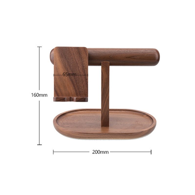 Maple Wood Desk Organizer