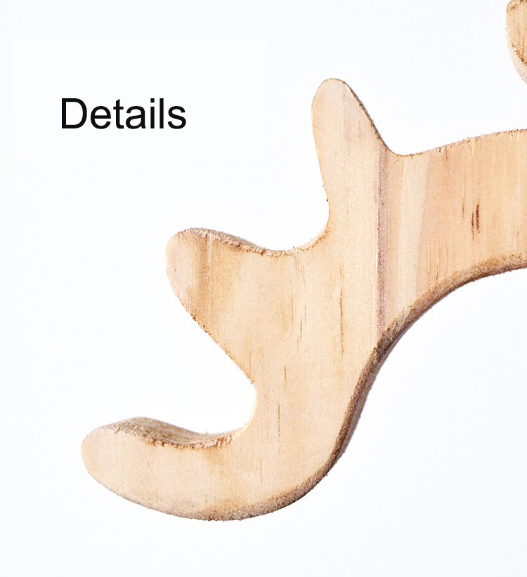 Wooden Deer Decoration