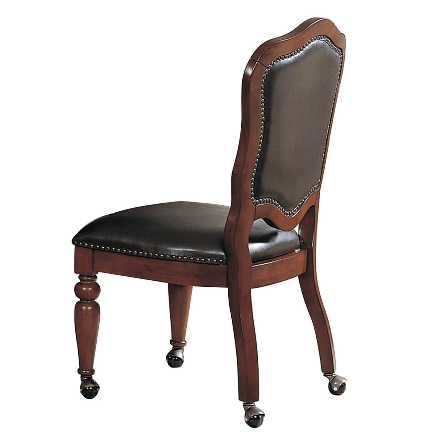 Cherry Wood Bellagio Distressed Game Room And Dining Chairs