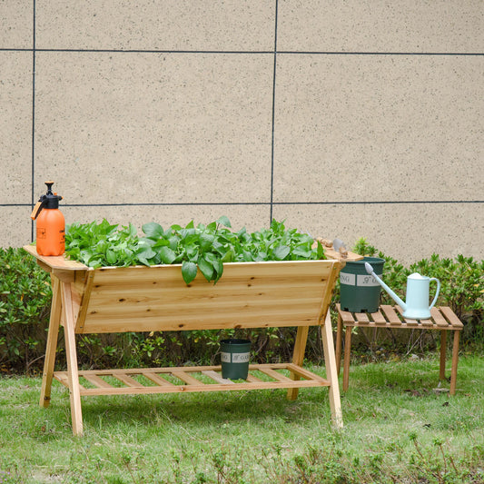 Raised Garden Bed Outdoor Wooden Planter