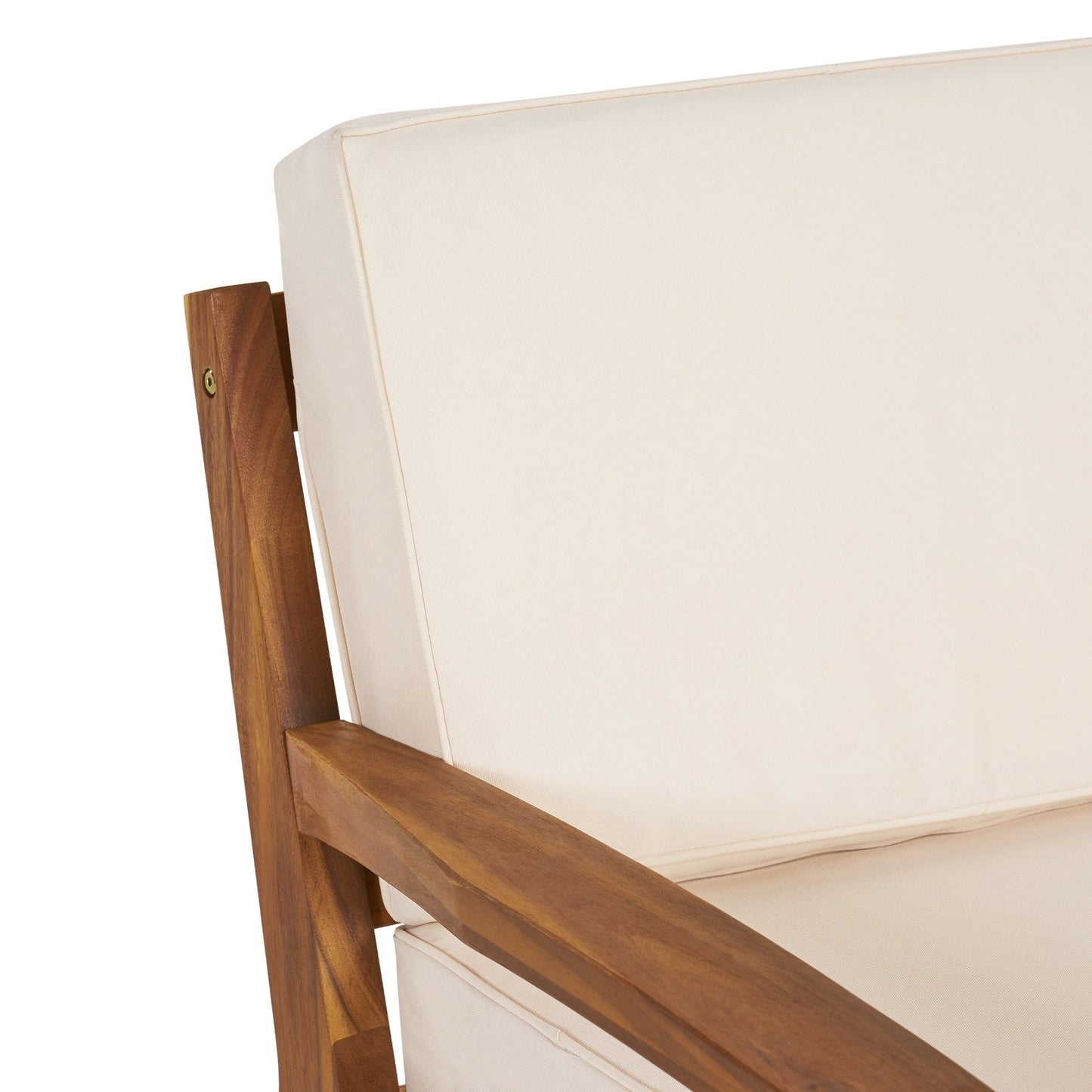 Acacia Wood Garden Club Chair Set - 2 pcs