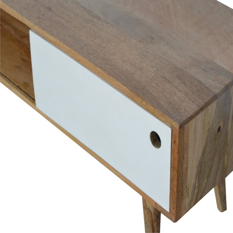 Mango Wood Nordic Media Unit