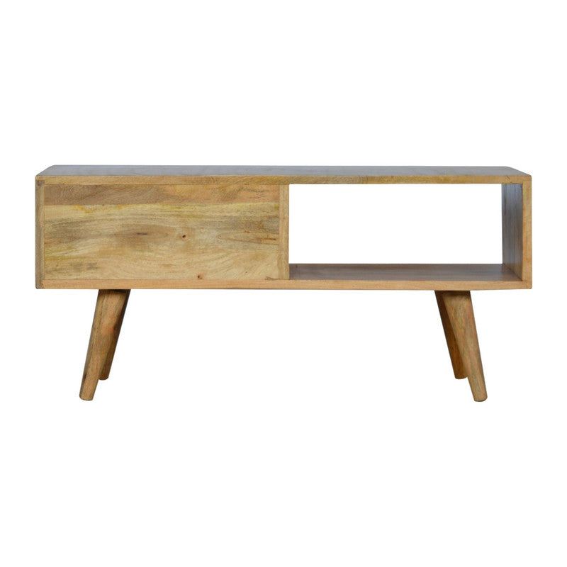 Mango Wood Nordic Media Unit