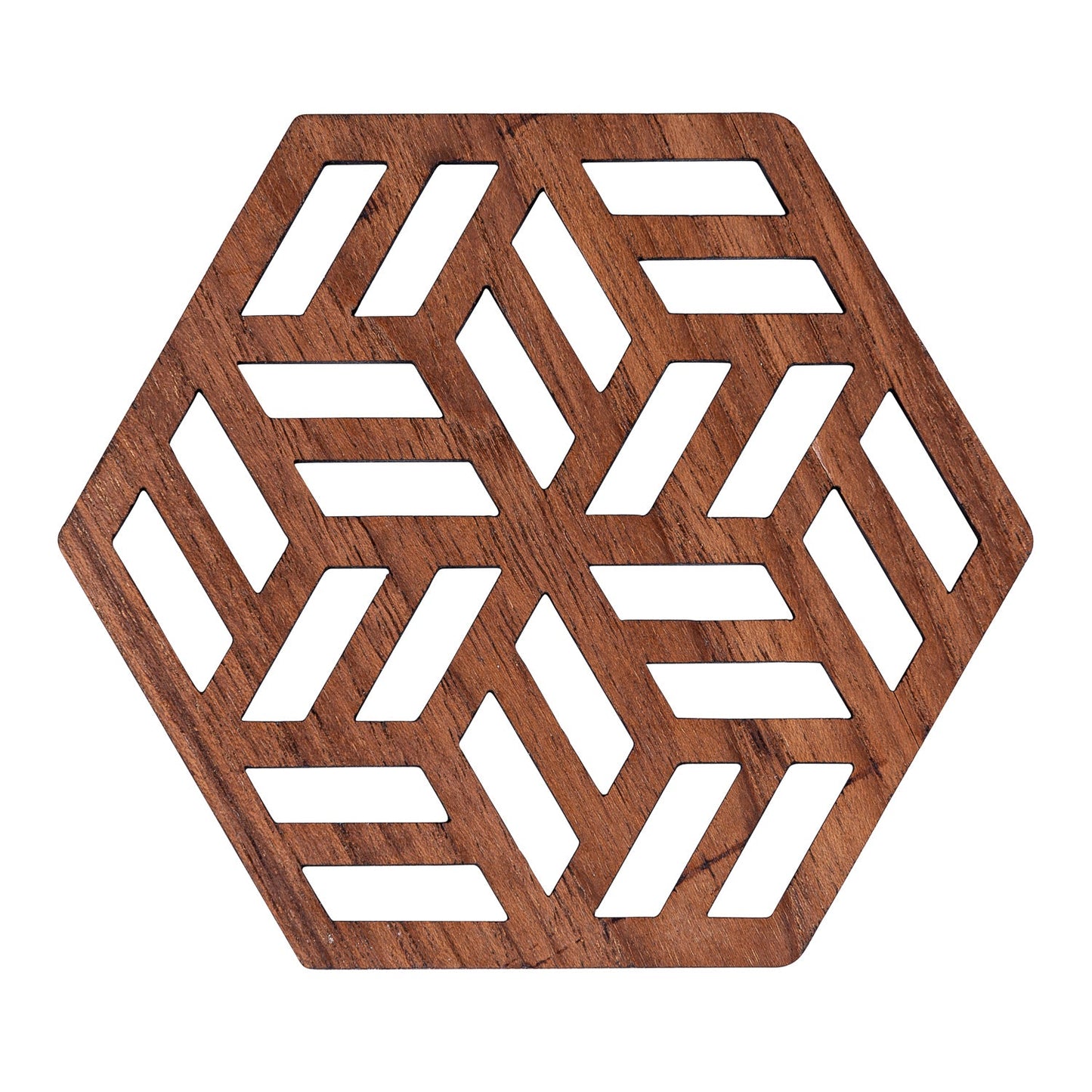 Upcycled Teak Wood Coasters