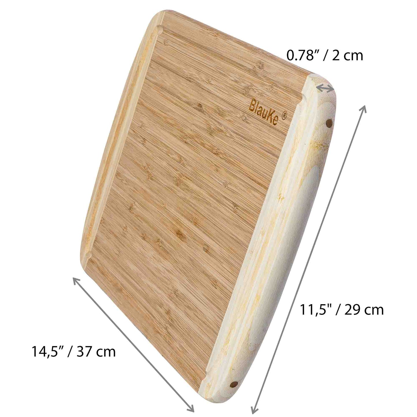 Large Bamboo Wood Cutting Board