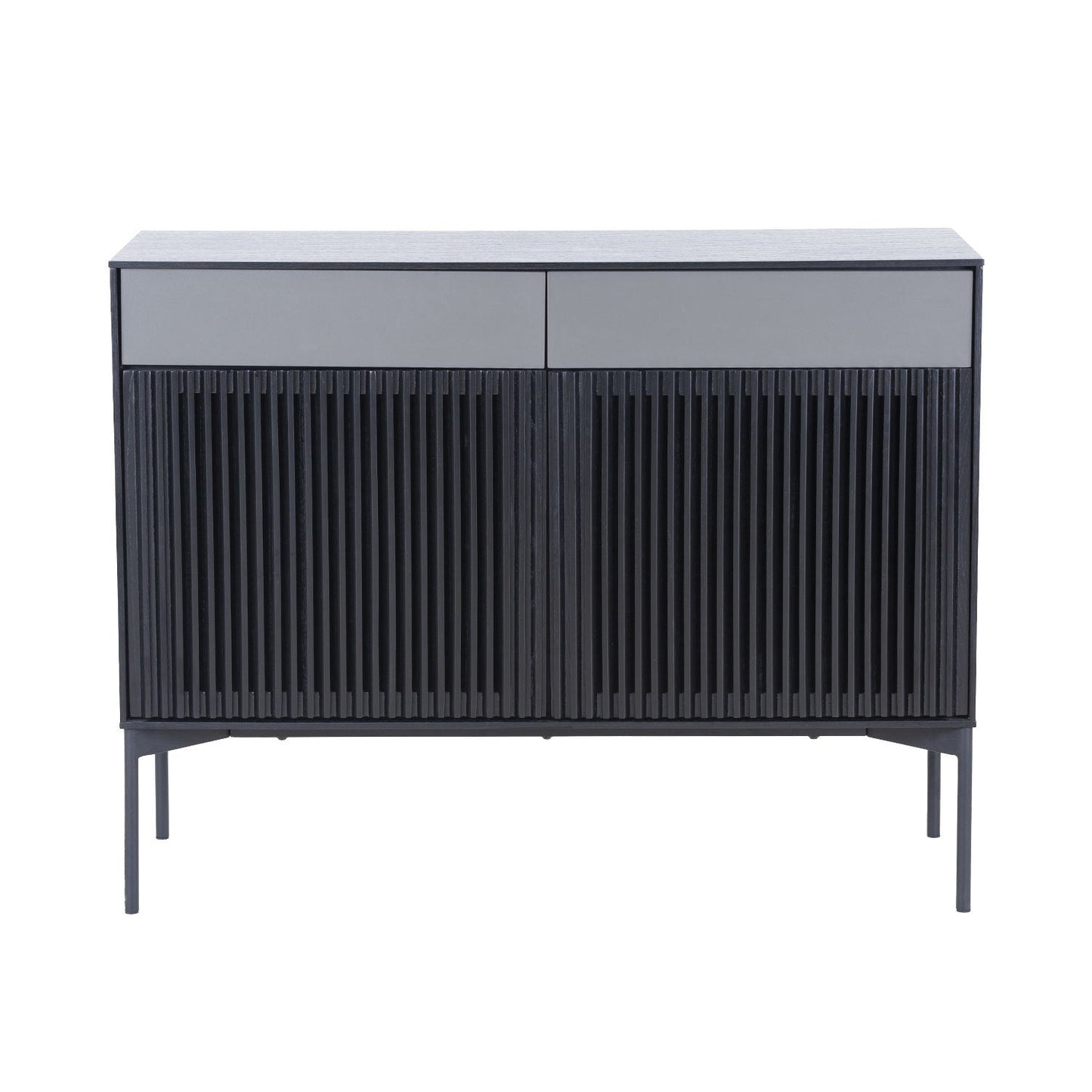 Mid Century Wooden Sideboard Buffet Table Storage Cabinet