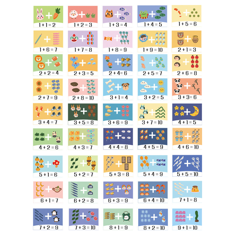 Wooden Math Learning Game Toys