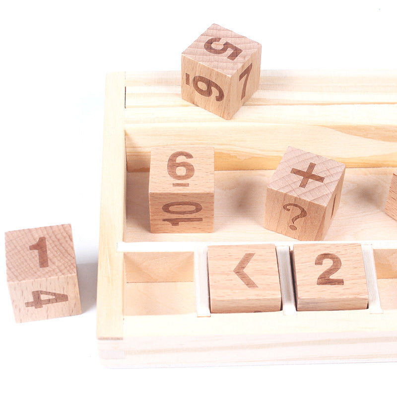 Wooden Math Learning Game Toys