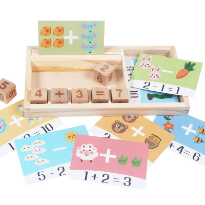 Wooden Math Learning Game Toys