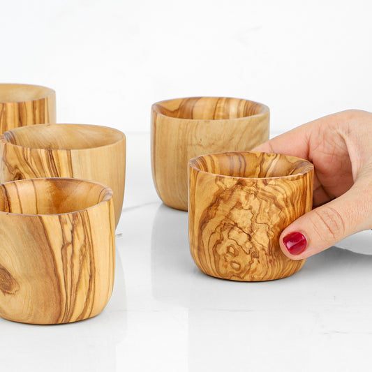Olive Wood Handmade Drinking Cup