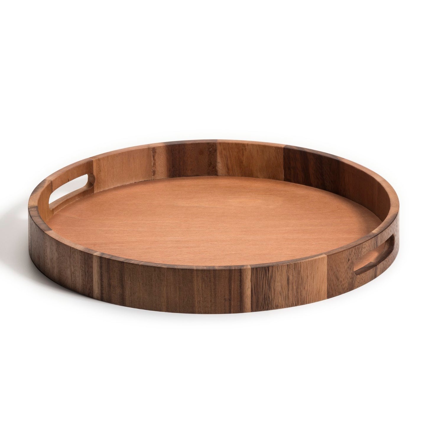 Round Acacia Wood Charcuterie/Serving Tray