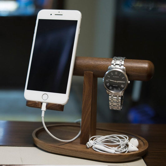 Maple Wood Desk Organizer