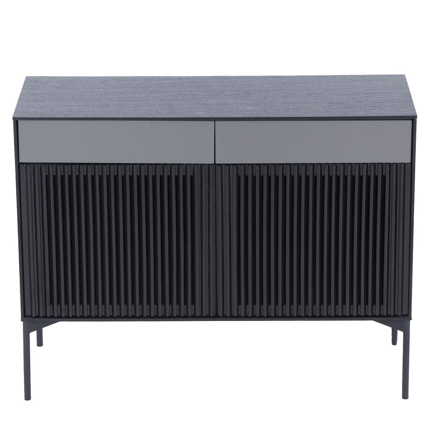 Mid Century Wooden Sideboard Buffet Table Storage Cabinet